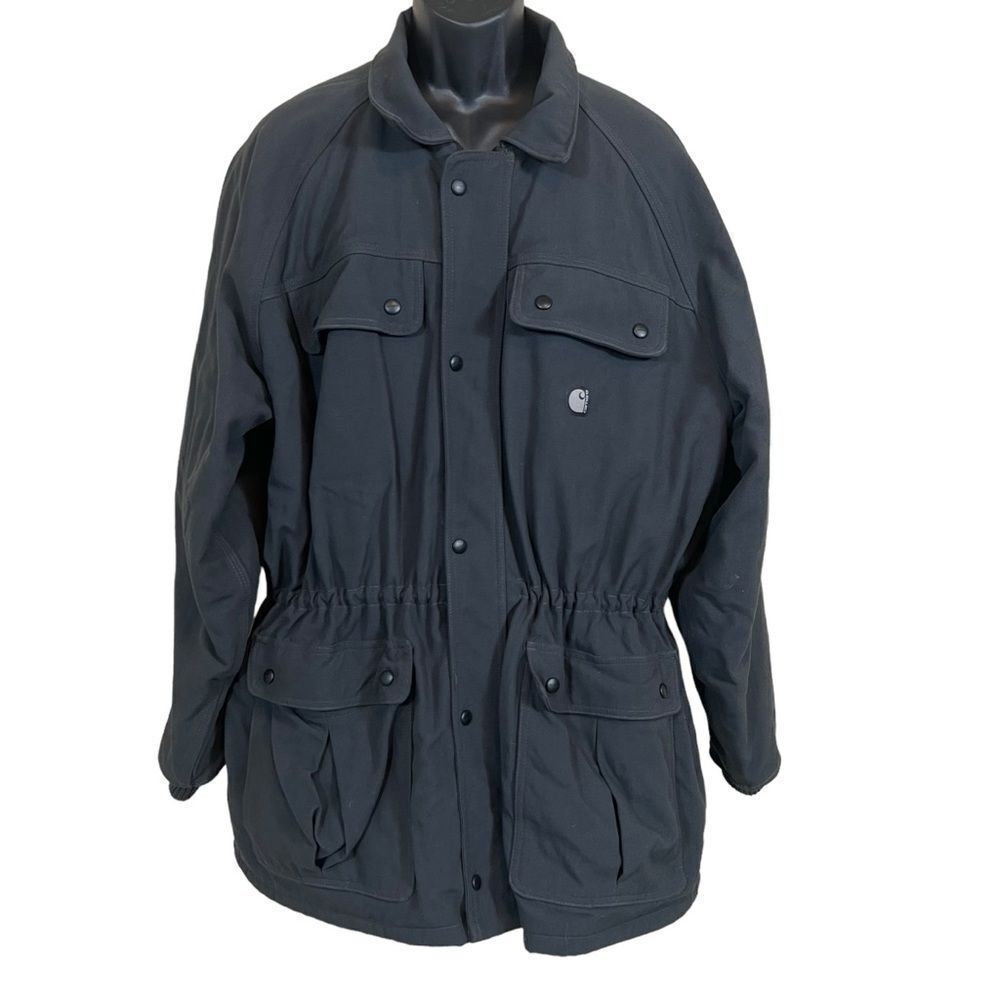 Carhartt C41 Charcoal Parka Chore Coat